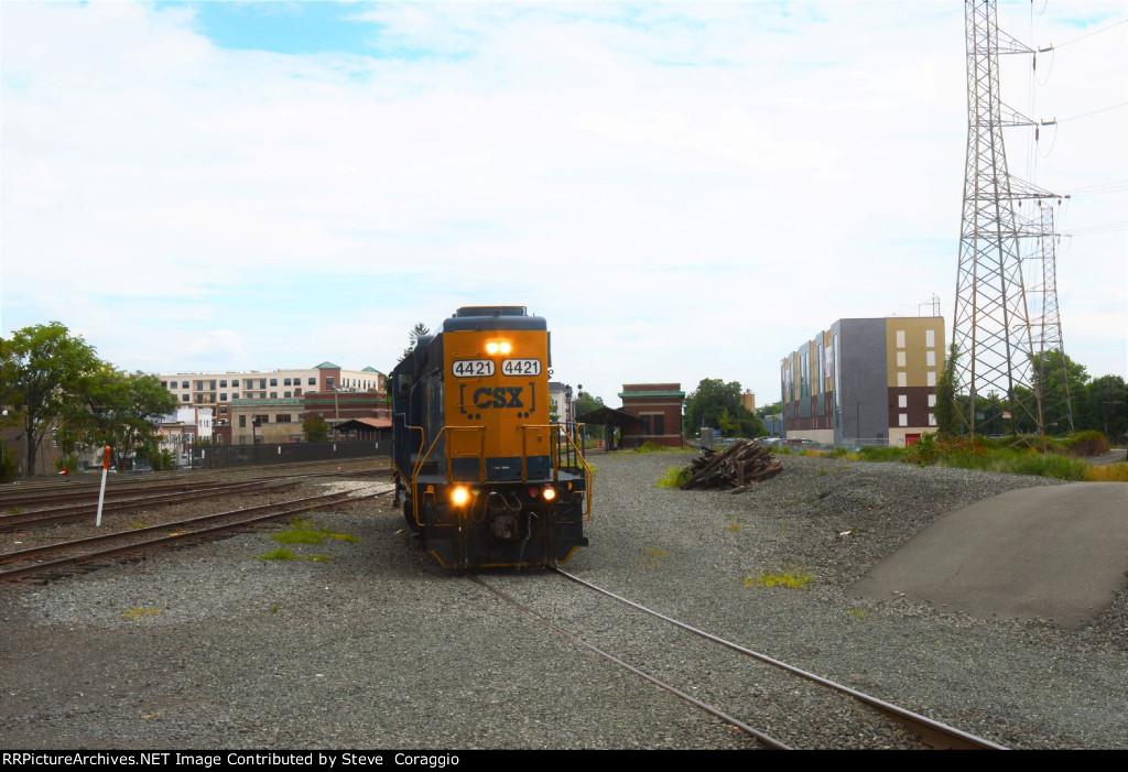 Backing Down Valley Interchange to the Lehigh Line 